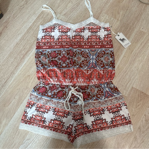 Nwt PJ Salvage Romper Size S - Picture 1 of 9